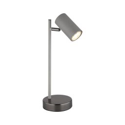 Globo 57911TS - Candeeiro de mesa ROBBY 1xGU10/5W/230V cinzento/antracite