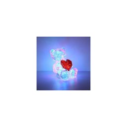 Globo 28058K - Abajur LED dimável BRONDAR LED/3W/5V 1200 mAh urso
