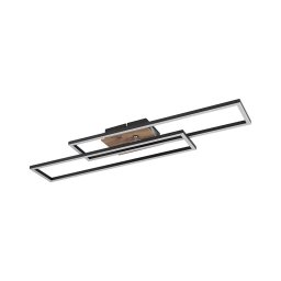 Globo 67208-30 - Iluminação de teto LED DAKARI LED/30W/230V 3000K 60x80 cm preto