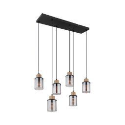 Globo 15707-6H - Candeeiro suspenso REID 6xE27/15W/230V