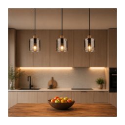 Globo 15915-3H - Lustre suspenso com cabo UNDERWOOD 3xE27/60W/230V