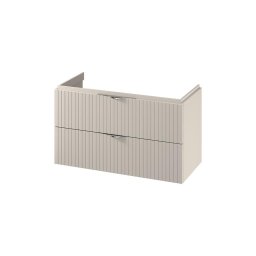 Cersanit S1015-013 - Móvel suspenso para lavatório TIRSO 100x45 cm bege