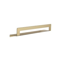 Gedy - Prateleira com cabide para toalhas CLEO 50 cm dourado fosco