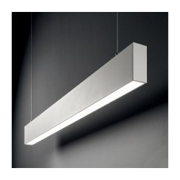 Ideal Lux - Lustre LED suspenso com cabo STEEL LED/29W/230V 4000K IRC 90 120 cm branco