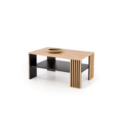 Mesa de centro FORMA 110x65 cm castanha/preta