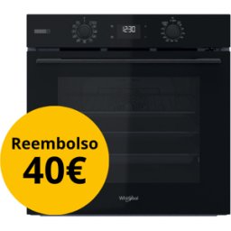 FORNO WHIRLPOOL OMSK58RU1SB 5 Anos Garantia Reembolso 40euros