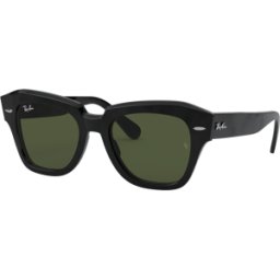 Rayban Óculos de sol Ray Ban STATE STREET 0RB2186 Preto Tamanho: 52X20 Preto
