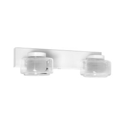 Osram - LED Aplique de parede para casa de banho ORBIS FLAME 2xLED/5,5W/230V IP44 branco