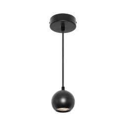 Osram - Lustre suspenso por cabo SPOT SPHERAL 1xGU10/6W/230V preto