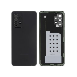 Tampa Traseira Samsung Galaxy A52s 5G Preto Com Lentes