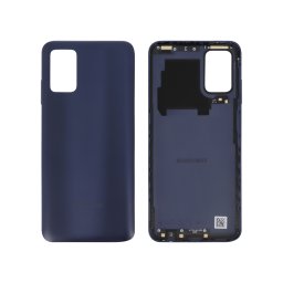 Tampa Traseira Samsung Galaxy A03S Azul Com Lentes