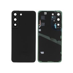 Tampa Traseira Samsung Galaxy S22 Preto Com Lentes