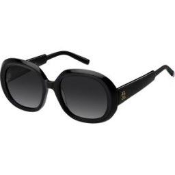 Óculos de sol Tommy Hilfiger TH TH 2284/S Preto Tamanho: 54X20 Preto