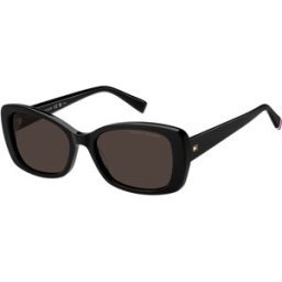 Óculos de sol Tommy Hilfiger TH TH 2225/S Preto Tamanho: 54X18 Preto