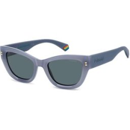 Óculos de sol Polaroid PL PLD 6237/S/X Azul Tamanho: 52X20 Azul