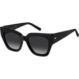 Óculos de sol Tommy Hilfiger TH TH 2223/S Preto Tamanho: 53X19 Preto