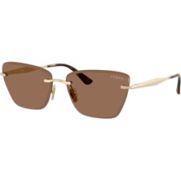 Óculos de sol Vogue 0VO4332S Dourados Tamanho: 59X15 Dourados