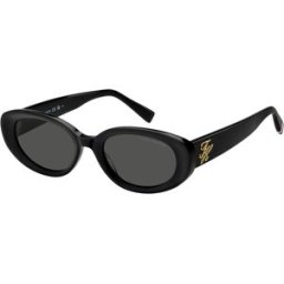 Óculos de sol Tommy Hilfiger TH TH 2344/S Preto Tamanho: 52X20 Preto