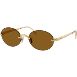 Rayban Óculos de sol Ray Ban 0RB3929 Dourados Tamanho: 54X20 Dourados