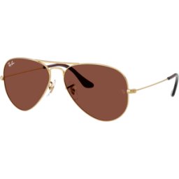 Rayban Óculos de sol Ray Ban AVIATOR LARGE METAL 0RB3025 Dourados Tamanho: 62X14 Dourados