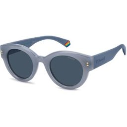 Óculos de sol Polaroid PL PLD 6240/S/X Azul Tamanho: 48X24 Azul
