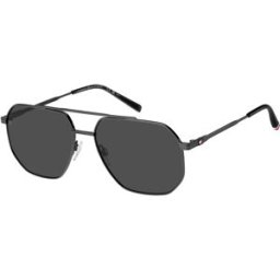 Óculos de sol Tommy Hilfiger TH TH 2191/S Preto Tamanho: 60X16 Preto