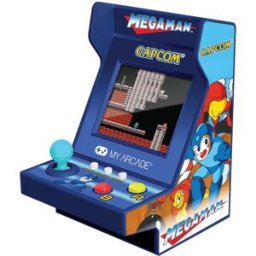 Máquina de Jogos Portátil Mega Man Pico Player Pro c/ Ecrã 2" - MY ARCADE