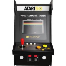 Máquina de Jogos Portátil Atari Micro Player Pro c/ Ecrã 2,75" (100 Jogos Arcade) - MY ARCADE