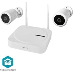 Pack Vigilância (2x Camaras Full HD 1080p 2Mpx + 1x Gravador NVR 8 Canais) - NEDIS