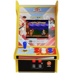 Máquina de Jogos Portátil Super Street Fighter II Micro Player Pro c/ Ecrã 2.75" - MY ARCADE
