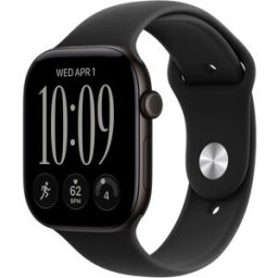 Apple WATCH S12 46MM GPS + CELLULAR ALUMÍNIO PRETO E DESPORTIVA PRETO M/L