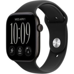 Apple WATCH S12 46MM GPS ALUMÍNIO PRETO E DESPORTIVA PRETO M/L