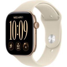 Apple WATCH S12 46MM GPS ALUMÍNIO DOURADO CLARO E DESPORTIVA AREIA M/L