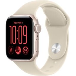 Apple WATCH SE 3 40MM GPS + CELLULAR ALUMÍNIO LUZ DAS ESTRELAS E DESPORTIVA AREIA M/L