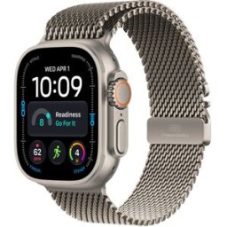 Apple WATCH ULTRA 4 49MM GPS + TITÂNIO NATURAL E LOOP MILANESA - M