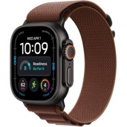 Apple WATCH ULTRA 4 49MM GPS + TITÂNIO PRETO E LOOP ALPINE BORDÔ - M
