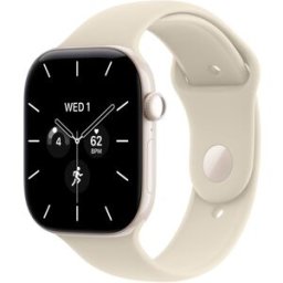 Apple WATCH S12 46MM GPS + CELLULAR CERAMICA BRANCO PEROLA E DESPORTIVA AREIA S/M