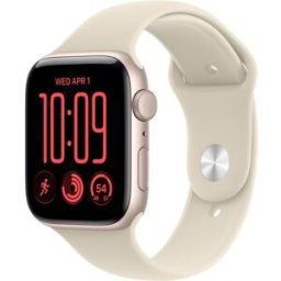 Apple WATCH SE 3 44MM GPS ALUMÍNIO LUZ DAS ESTRELAS E DESPORTIVA AREIA S/M