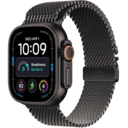 Apple WATCH ULTRA 4 49MM GPS + TITÂNIO PRETO E LOOP MILANESA - S