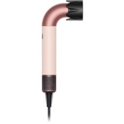 Secador de Cabelo Iónico Profissional Dyson Supersonic r 1700W 4 Temperaturas 3 Velocidades com Acessórios Rosa Ouro Rosa