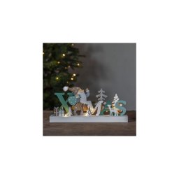 Eglo 411287 - Decoração de Natal LED REINBEK 3xLED/0,12W/2xAA