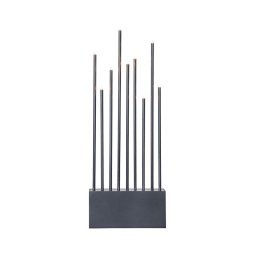 Eglo 410955 - Castiçal de Natal BUZZ 9xE5/0,6W/230/12V antracite