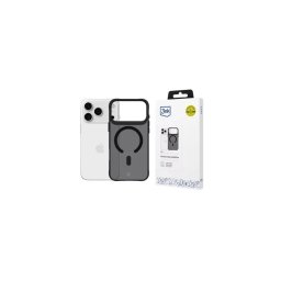 Capa Iphone 17 Pro, Iphone 18 Pro 3MK SMOKE CASE Magcase Preto