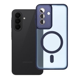 Capa VARIETE MAG COVER compatível com MagSafe para Telemóvel SAMSUNG Galaxy A27 Azul