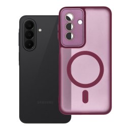 Capa VARIETE MAG COVER compatível com MagSafe para Telemóvel SAMSUNG Galaxy A27 Púrpura