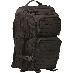 Mil-Tec US ASSAULT PACK LG LASER CUT preto 36l. 14002702