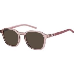 Óculos de sol Tommy Hilfiger TH TH 2245/S Rosa/Vermelho-Púrpura Tamanho: 48X18 Rosa/Vermelho-Púrpura