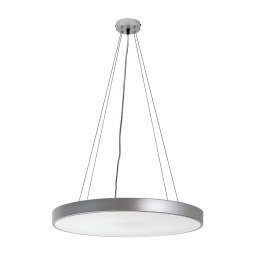 Rabalux 71042 - Luminária LED regulável TESIA 60W 230V prata c/ controle remoto