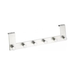 WENKO 4468060100-Cabideiro CELANO 39x11 cm inox/prateado