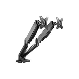 MK FLORIA MKF-21DP113S2 - Suporte ajustável para dois monitores 32" preto